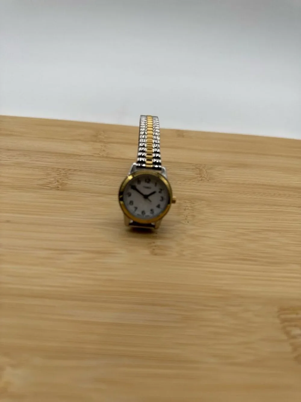 Timex Women's Essex Avenue Two-Tone Stainless Steel Expansion Band Watch T2N068